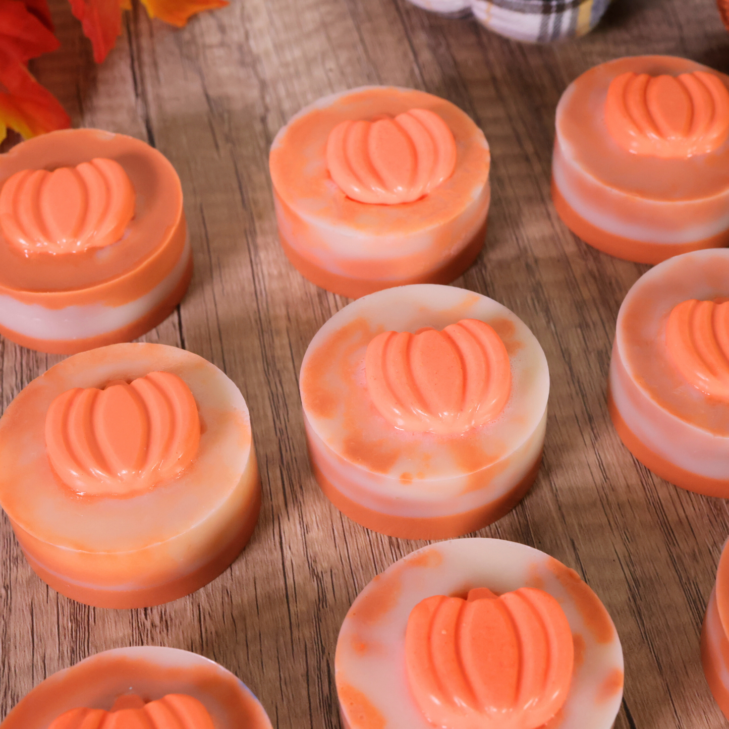 pumpkin late mini soap