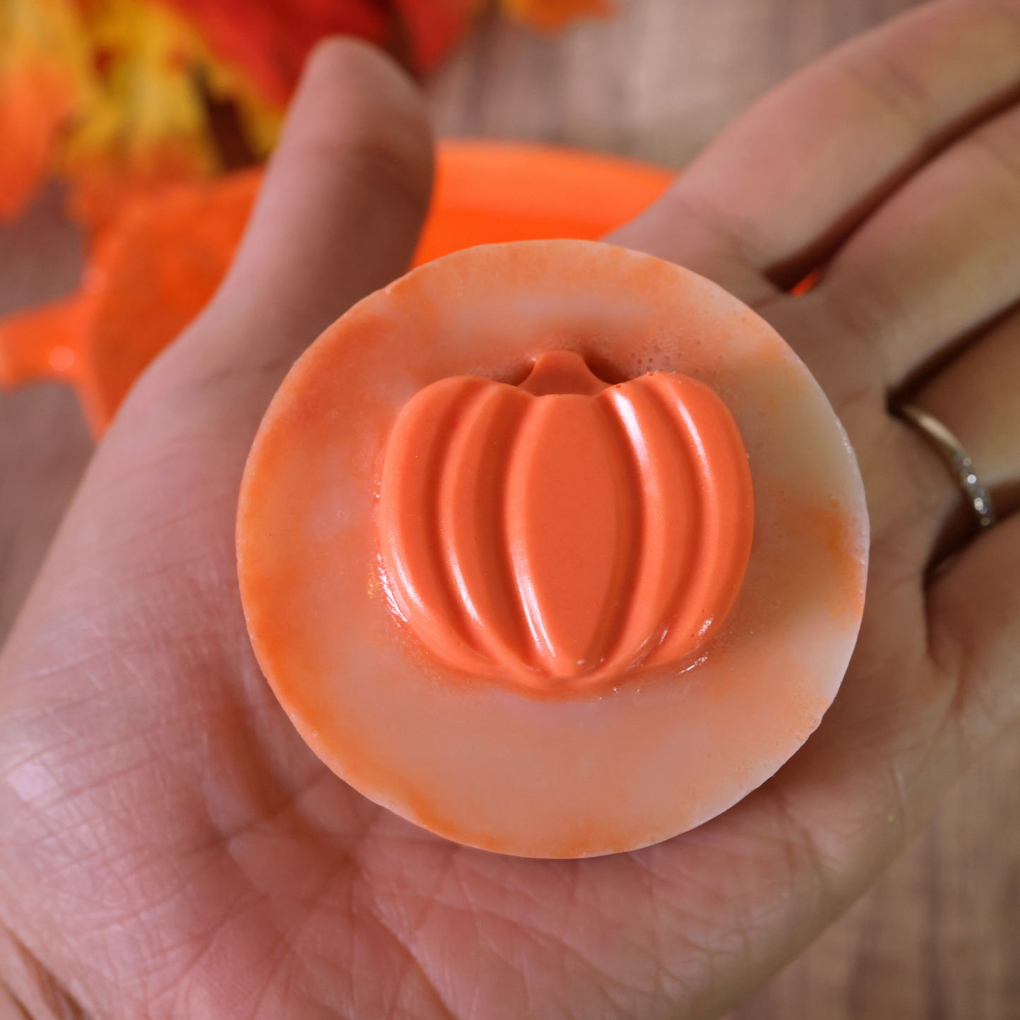 pumpkin late mini soap