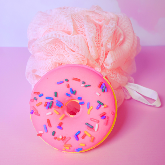 Donut bath bomb