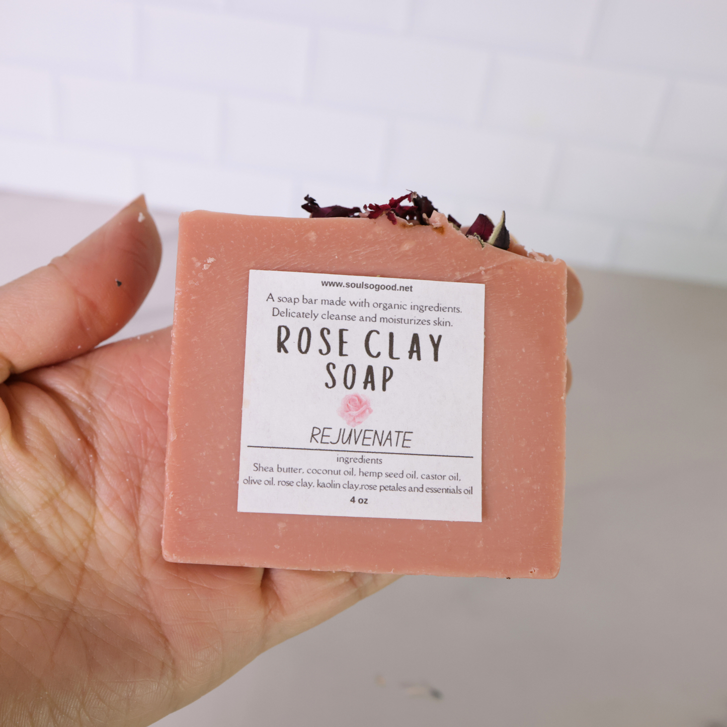 Rose Clay soap