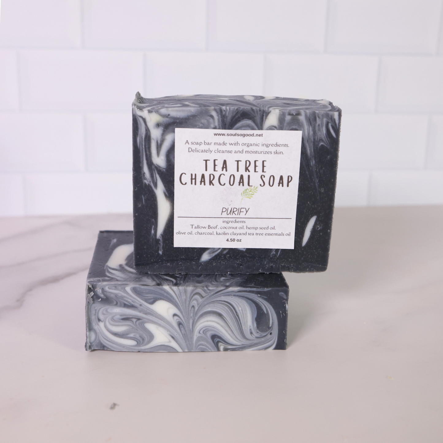 Charcoal and Tea Tree soap