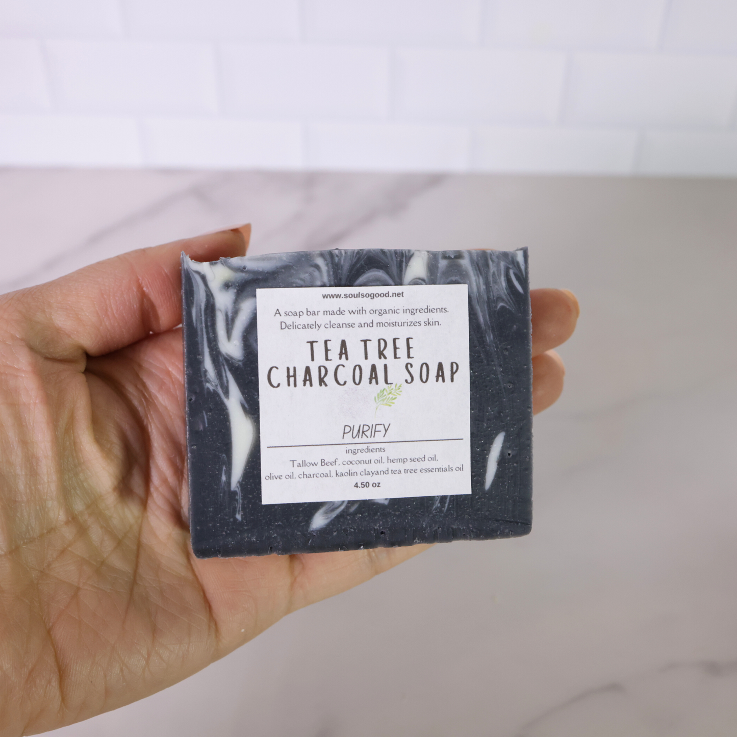 Charcoal and Tea Tree soap