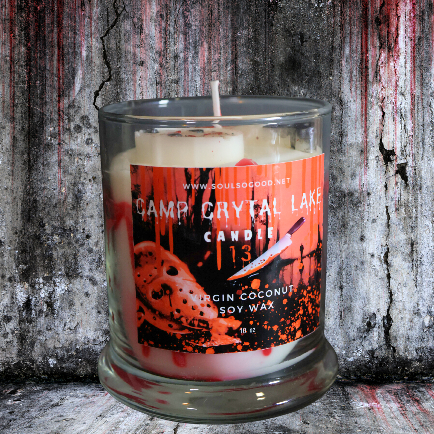 Camp Crytal lake Candle