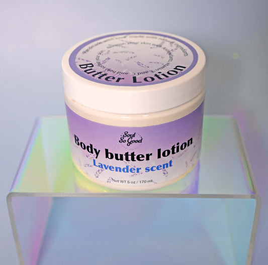 Lavender butter lotion