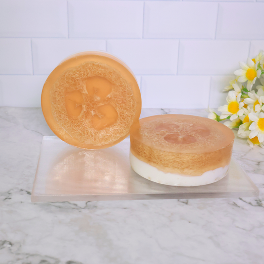 Oat and honey loofah soap