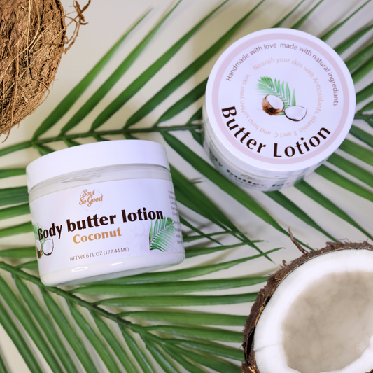 Coconut butter lotion