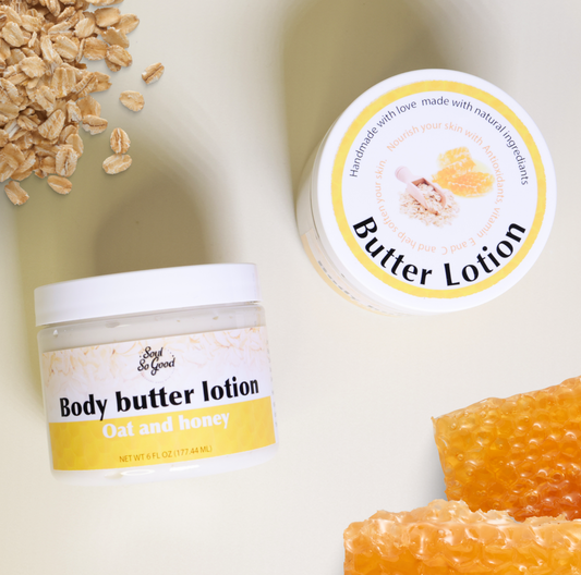 Oat and honey butter lotion