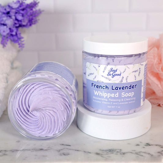 Lavender Whipped soap