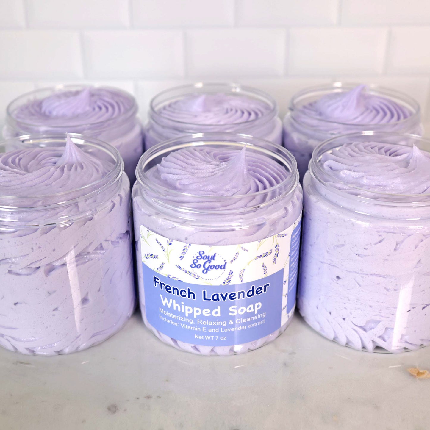 Lavender Whipped soap