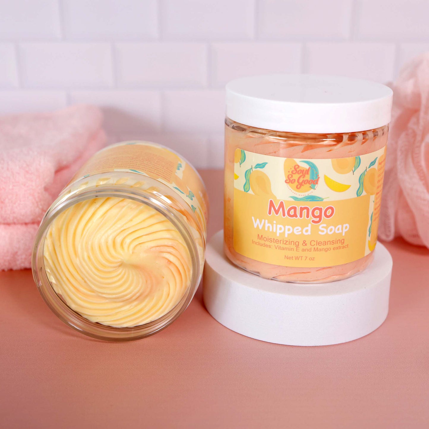 Mango Whipped soap