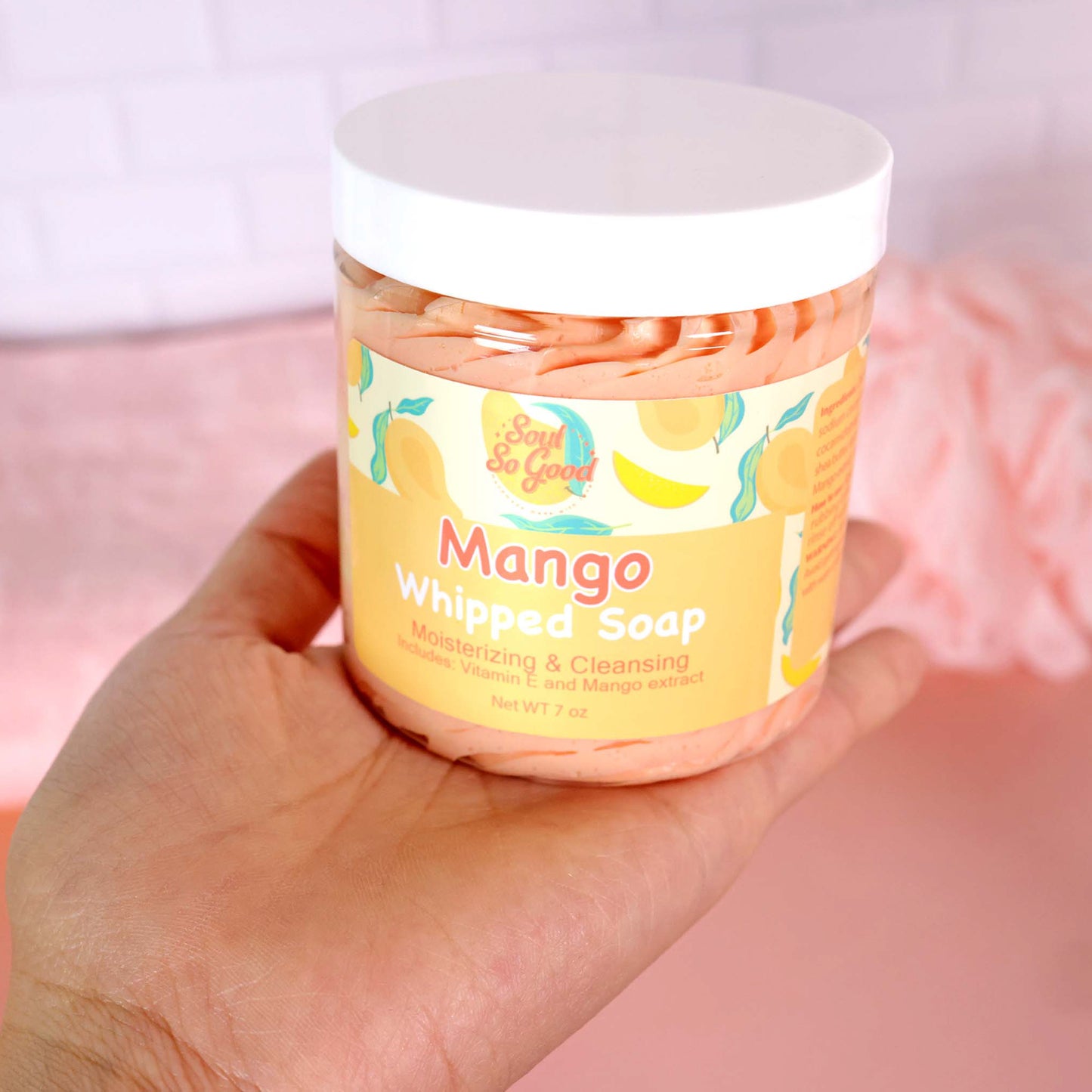 Mango Whipped soap