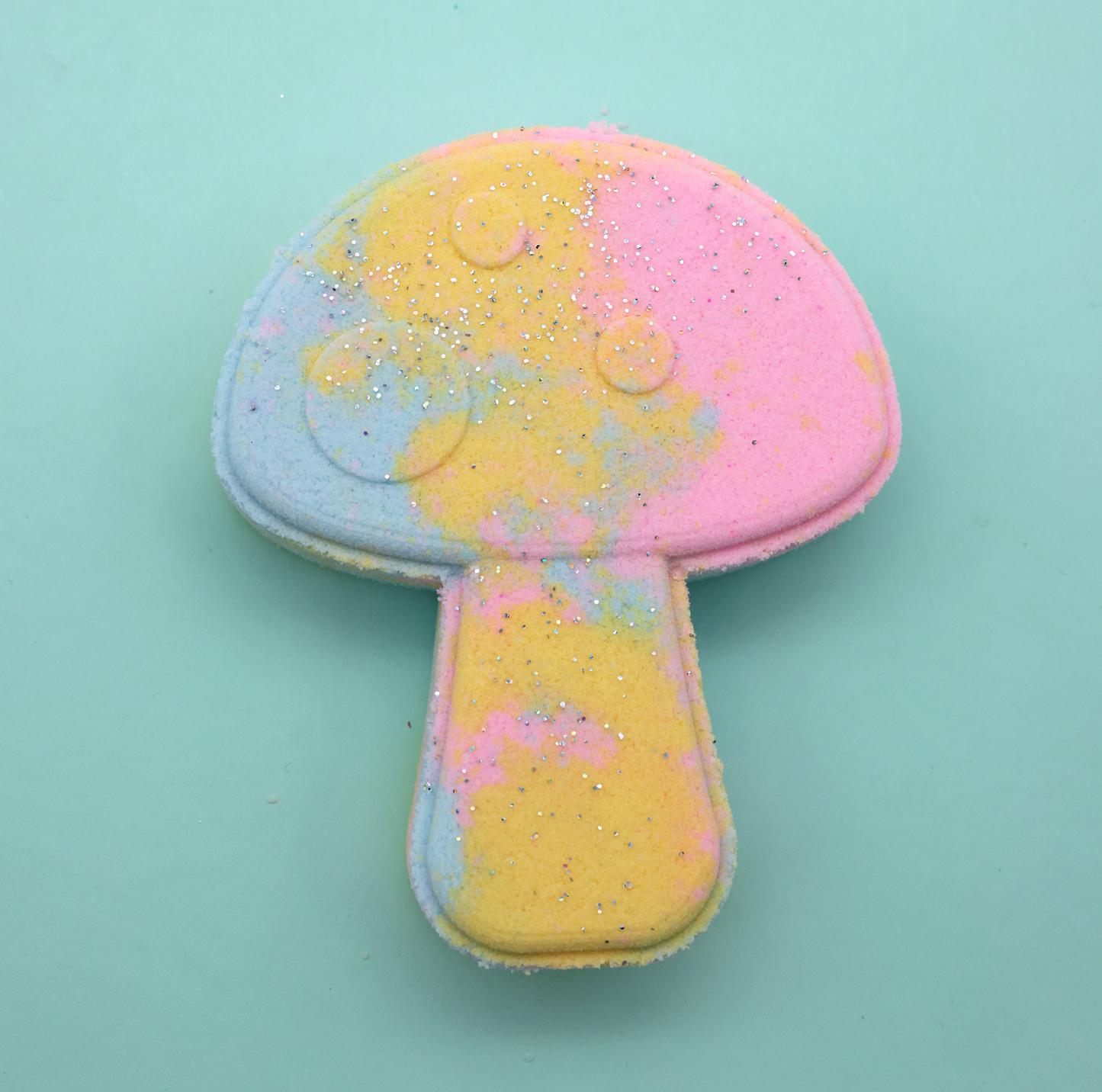 Magic mushroom bath bomb