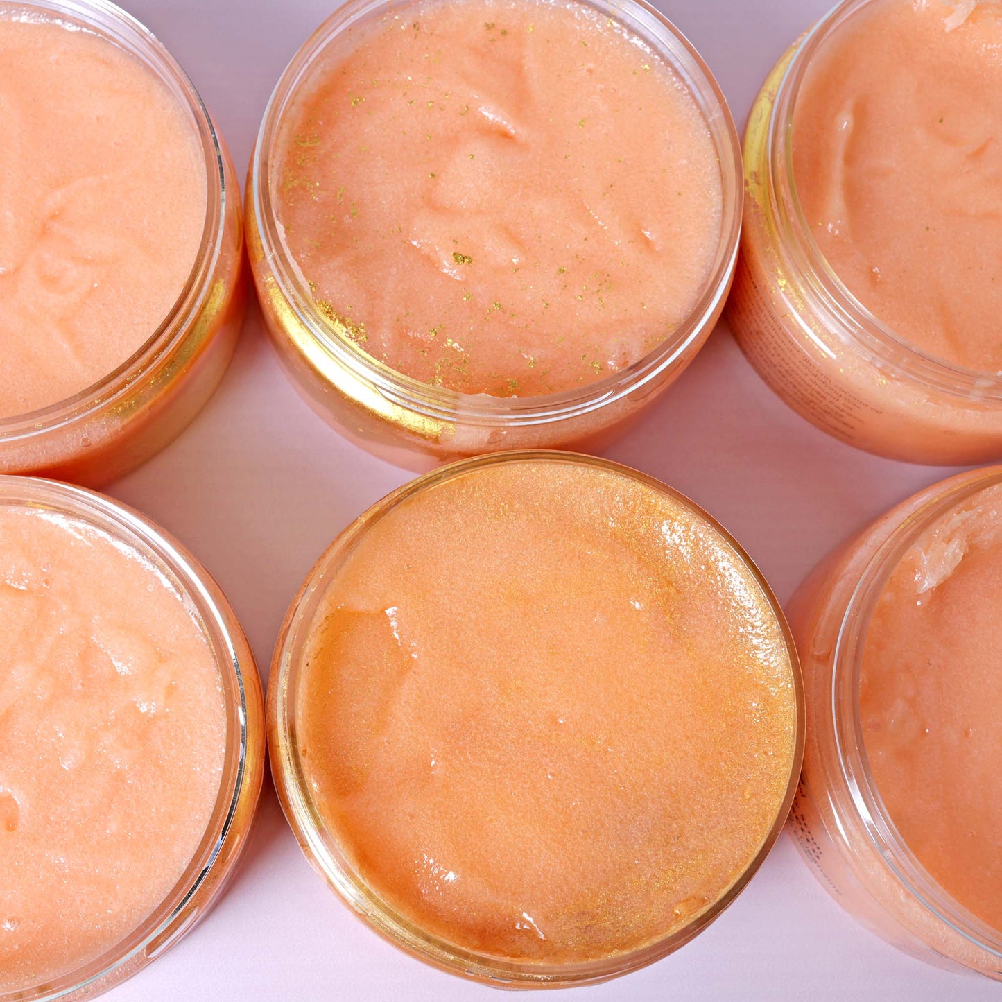 Peach Prosecco body scrub