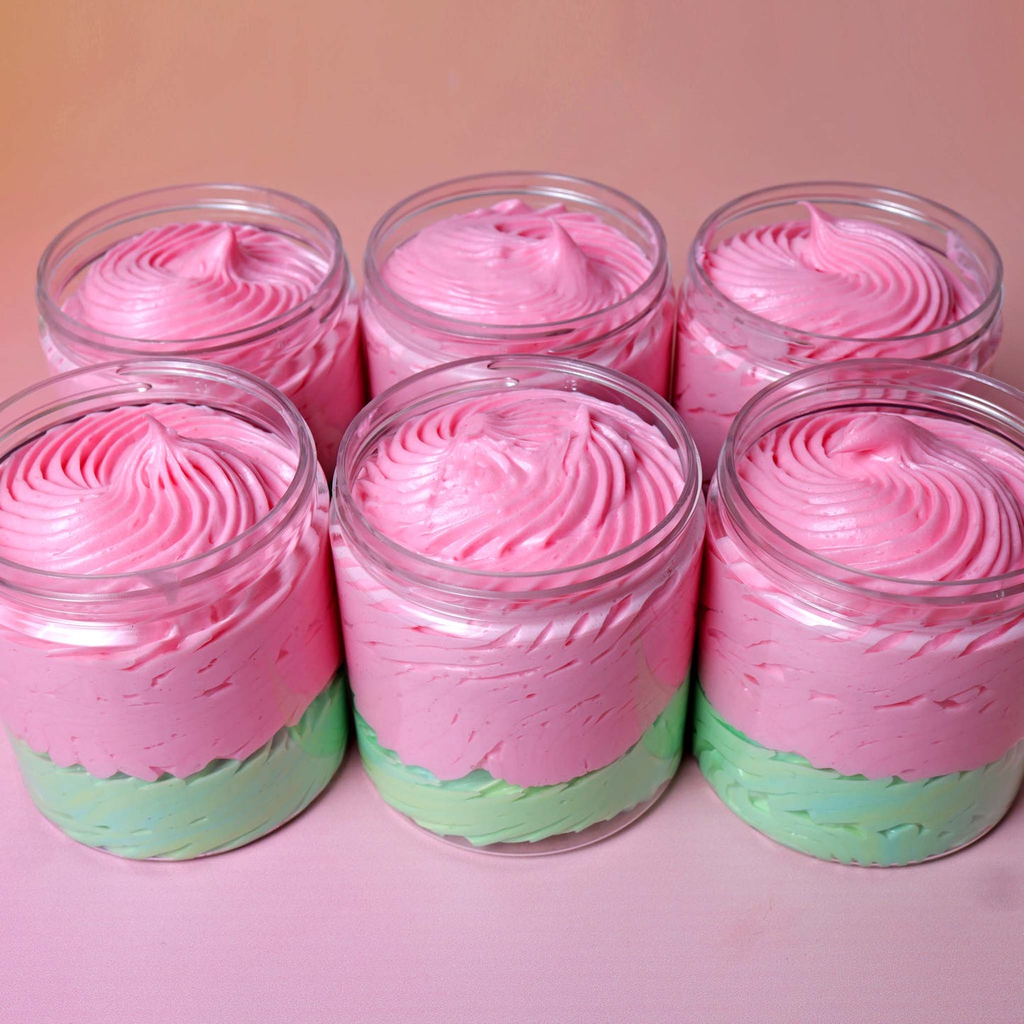 Watermelon whipped soap